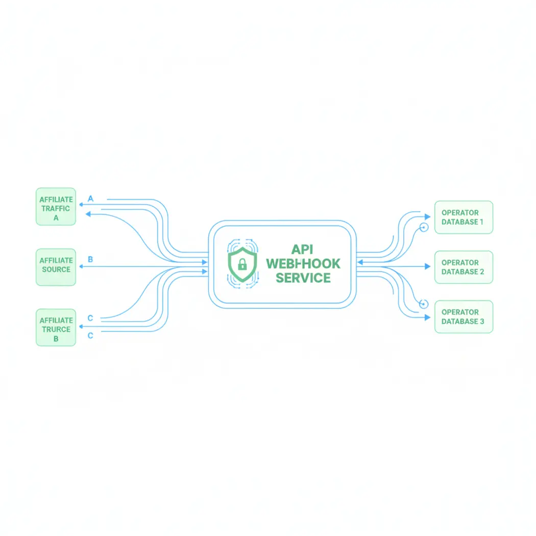 Schéma d'intégration API et Webhooks